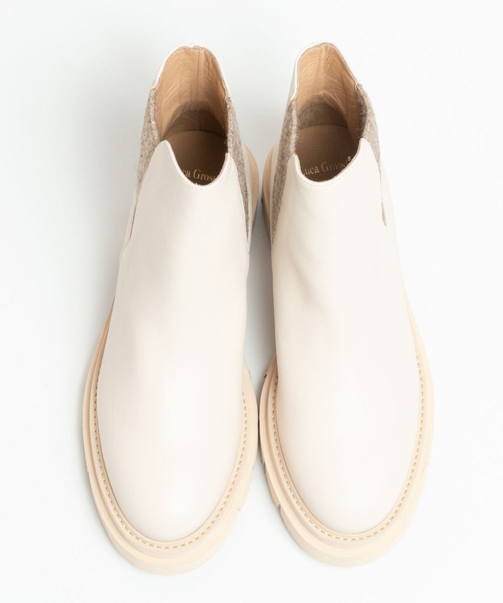 BONTRE 【LucaGrossi/ルカグロッシ】厚底サイドゴアショートブーツ 