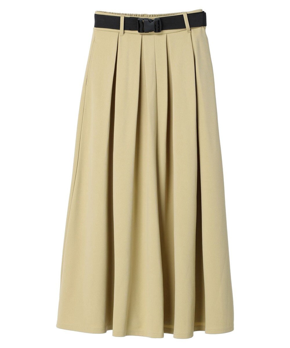 Green Parks ・ｎｏｖｅｍ９　ガチャベルト付フレアスカート 