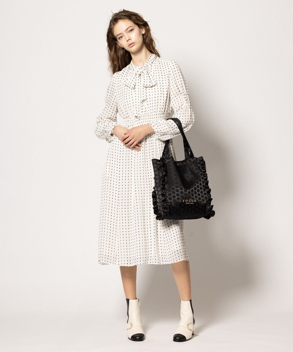 TOCCA 【ヨンア×大人百花×TOCCAコラボ・00サイズあり・洗える】ALLURING BEAUTY ドレス 