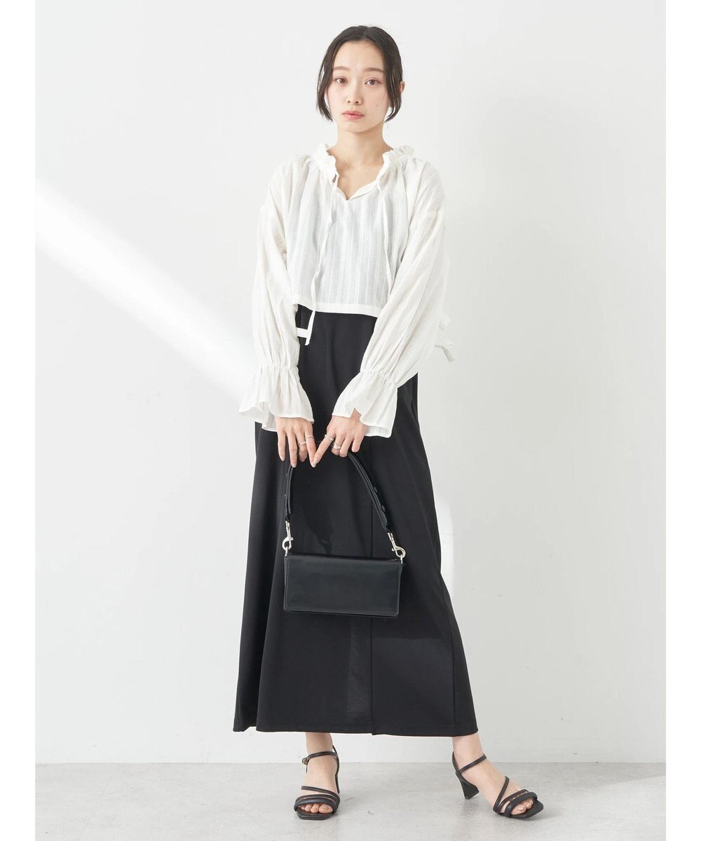 earth music&ecology ＳＥＴ２点ドビーショートブラウス＋キャミワンピース 