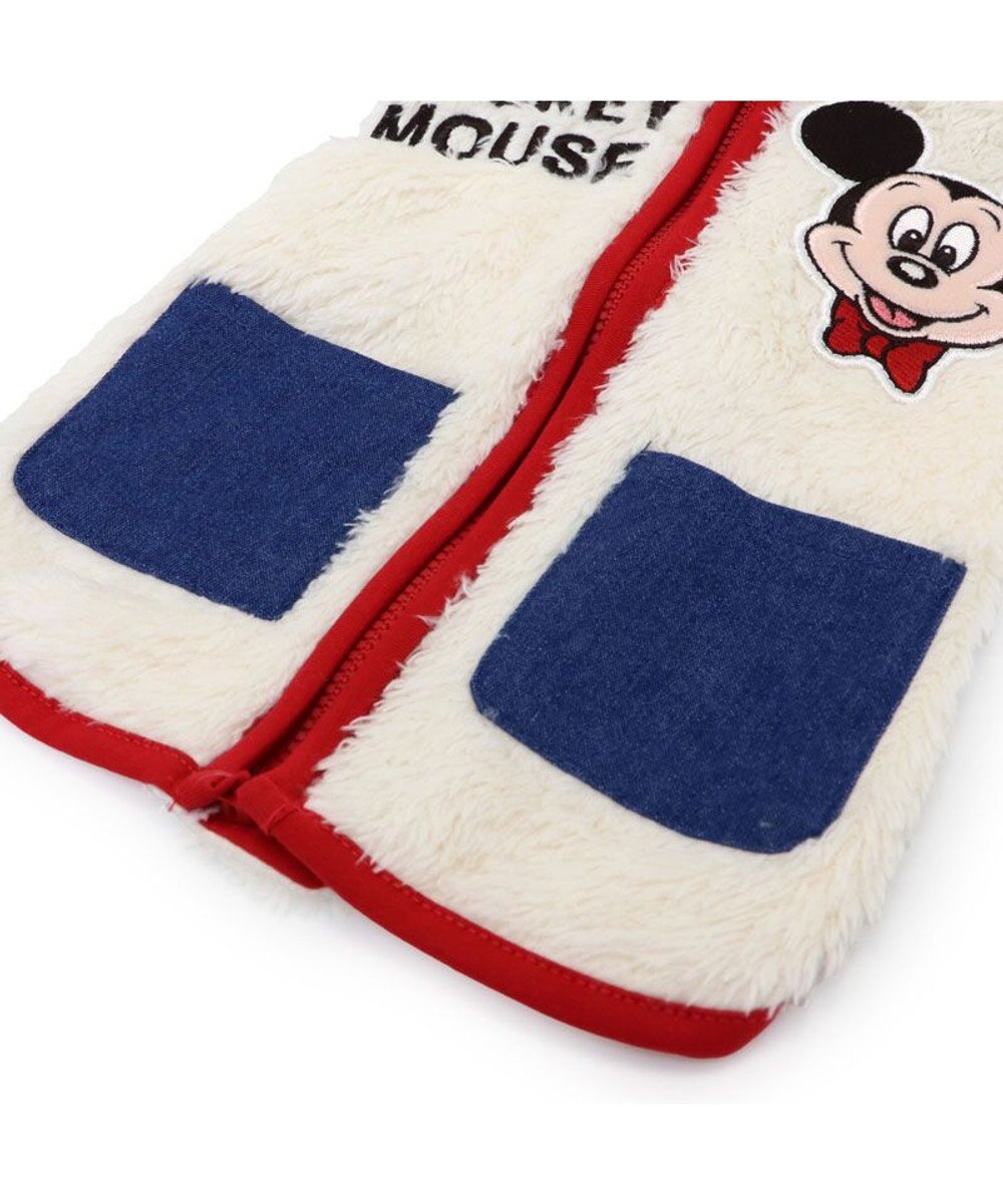 PET PARADISE ディズニー ミッキーマウス ジップベスト 《ホワイト》 小型犬 