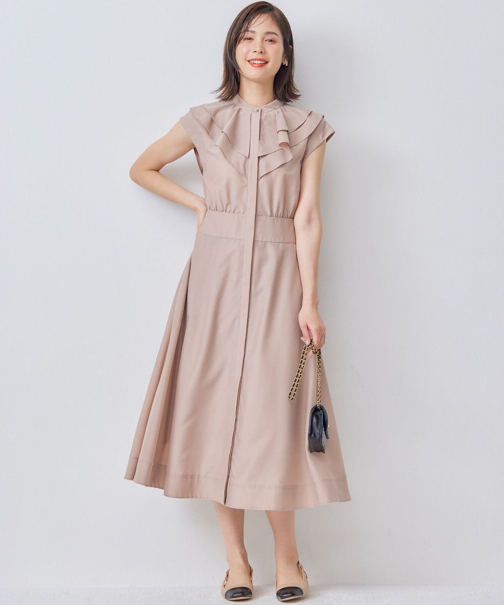 組曲 【WEB限定】シアーボイル ラッフルワンピース 