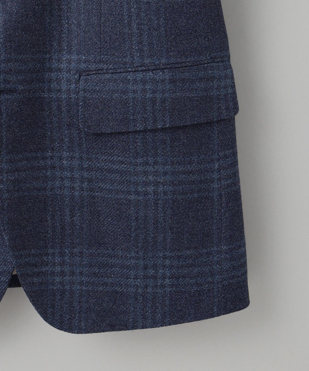 GOTAIRIKU 【Ermenegild Zegna/ゼニア】トロフェオ カシミヤ ジャケット_ネイビーチェック 