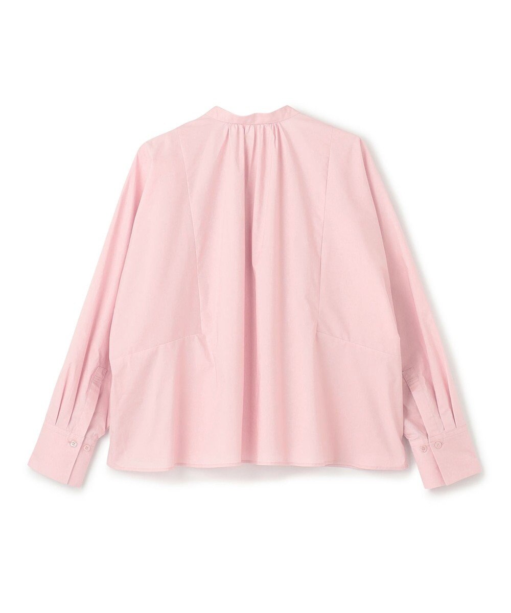 UNFILO 【新色追加】ギャザーワイドシャツ 