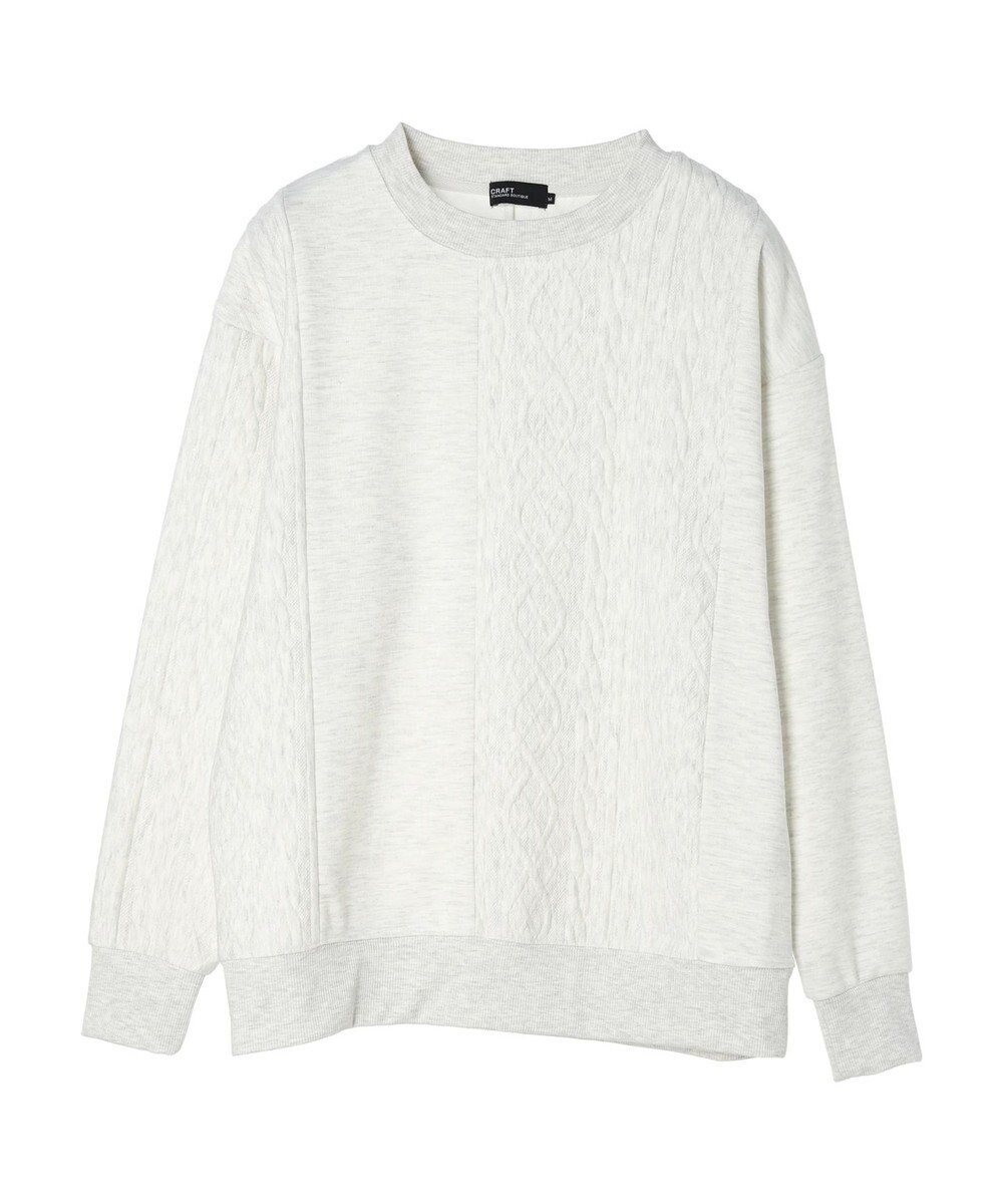 CRAFT STANDARD BOUTIQUE ＪＱカット切り替えプルオーバー2 