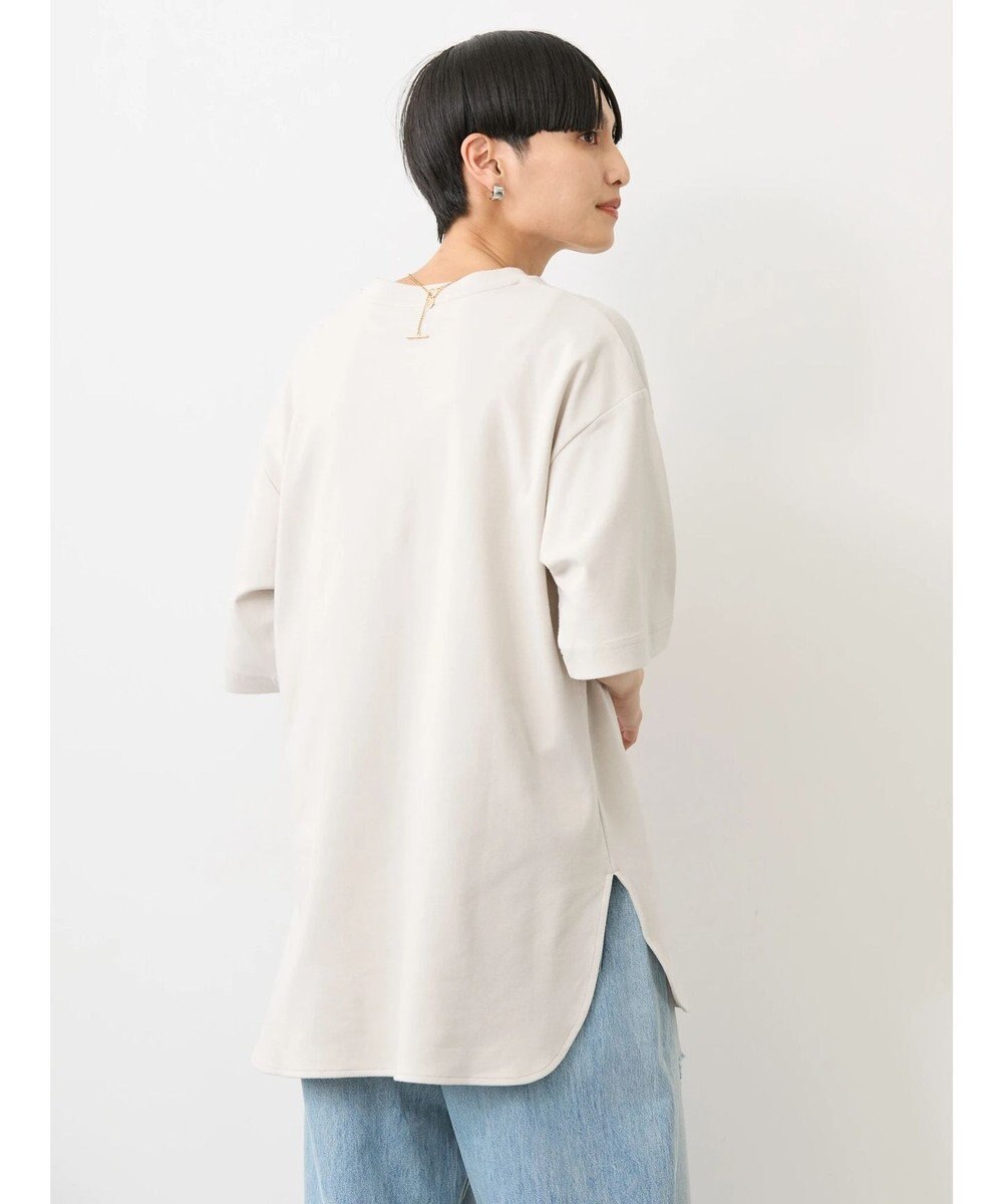 AMERICAN HOLIC 抗菌防臭＋ＵＶカット裾ラウンドカットチュニック 