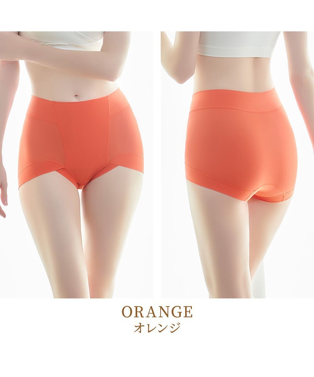 BRADELIS New York 【BRADELIS NewYork peace】綿混楽々dailyソフトショーツ23 接触冷感 吸汗速乾 サラッと快適な補正ショーツ 