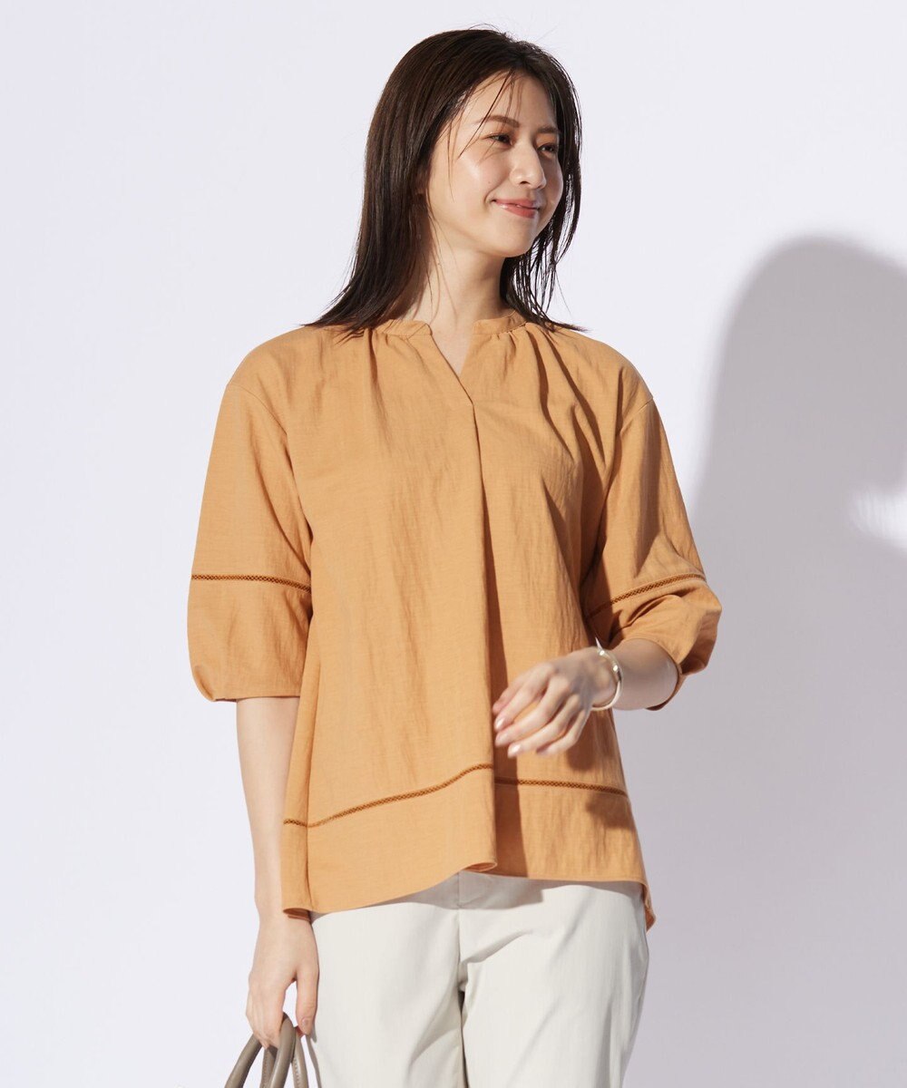 J.PRESS LADIES ナチュラルジャージー カットソー 