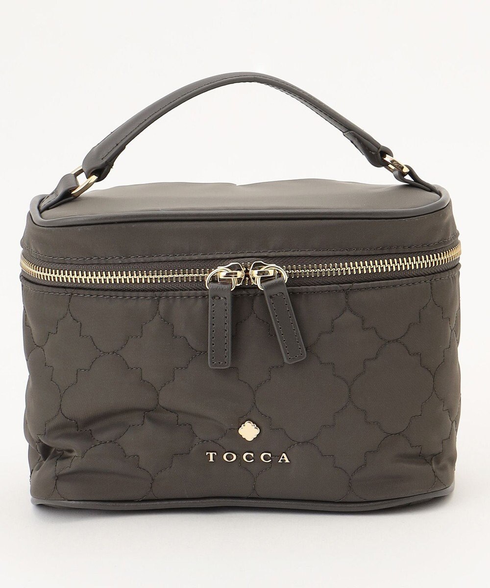 TOCCA CHECKER CLOVER VANITY ヴァニティバッグ 