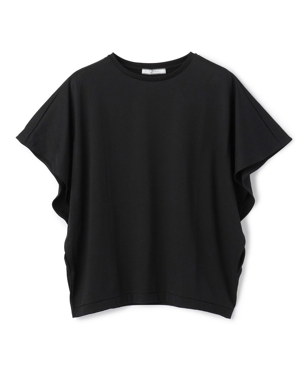 BEIGE， DIOP / スビンコットン ドレープTシャツ 