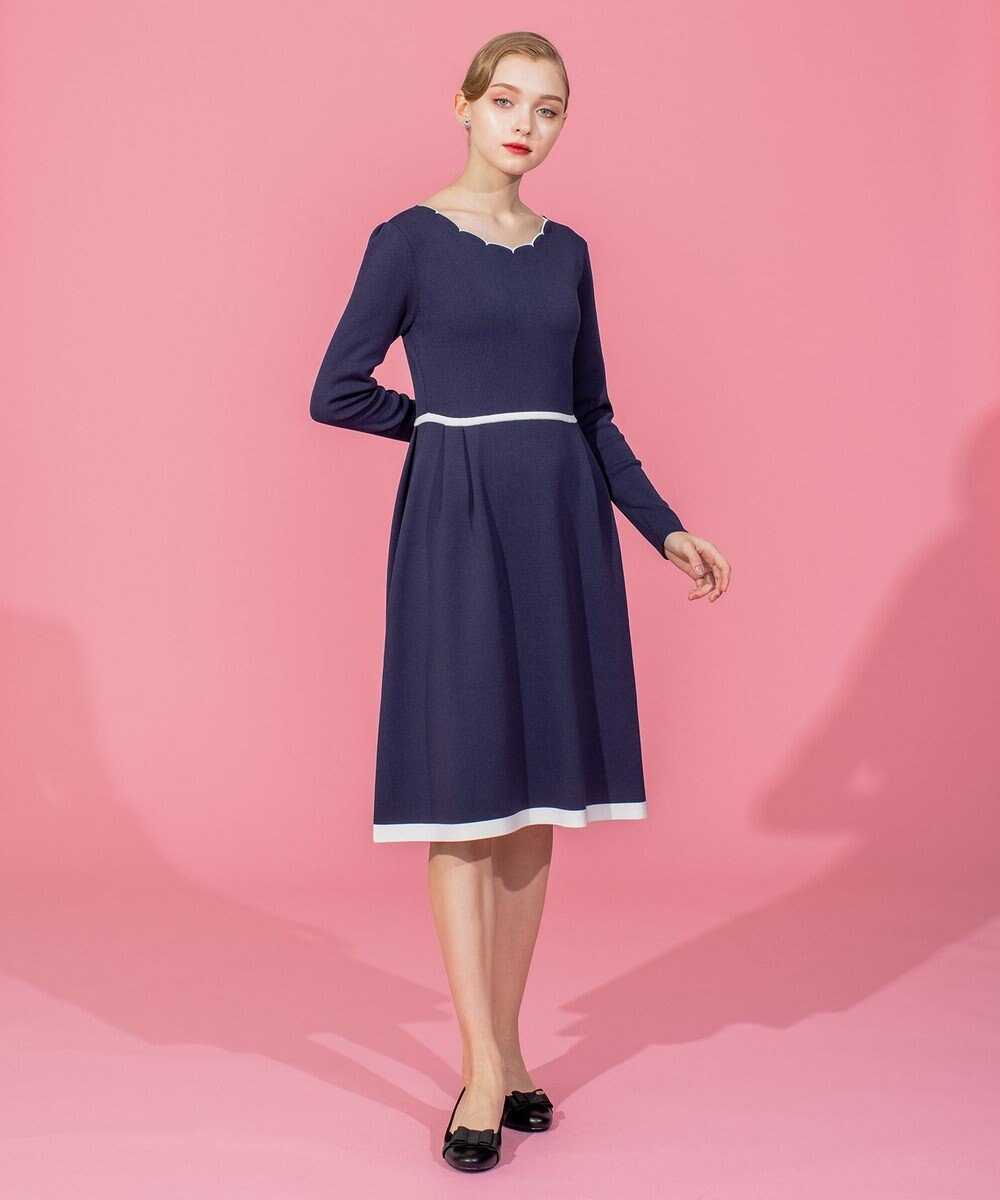 TOCCA 【洗える！】CLOUDY KNIT DRESS ニットドレス 