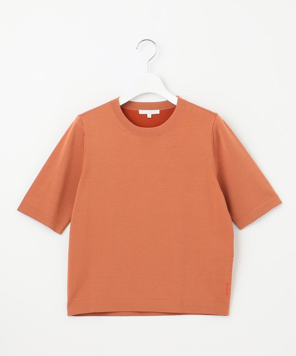 自由区 【アンサンブル対応・洗える】アセテートコットンプルオーバー ニット 