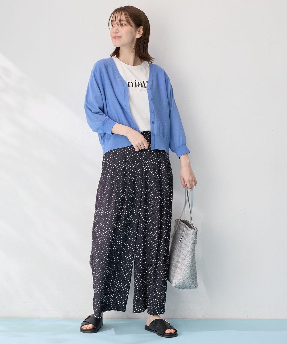 ANY L 【接触冷感/UVカット/抗菌防臭/手洗い可/アンチピリング】ファンクションカーディガン 