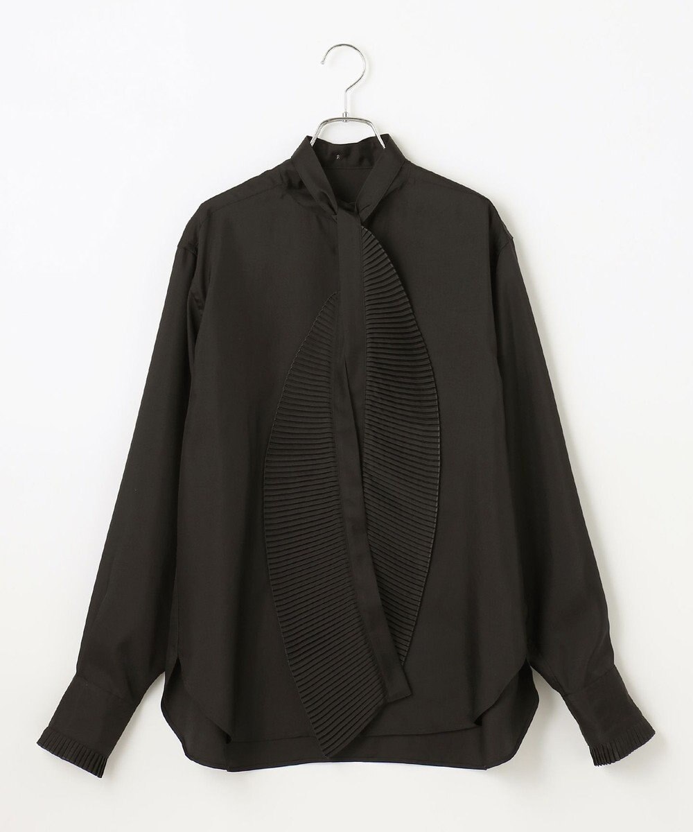 #Newans 【ANSWER for ファッショニスタ】プリーツボウタイ付シャツ 