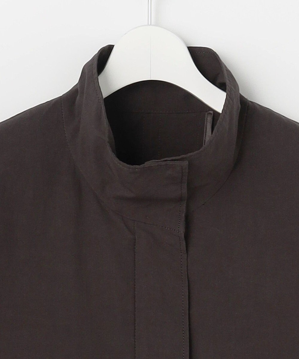 自由区 【カタログ掲載・春の必需品・オンオフ使える】コットンリネンウェザーライト コート 