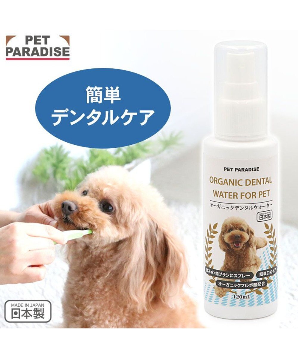 PET PARADISE オーガニック デンタルウォーター（犬・猫用） 120ｍＬ 