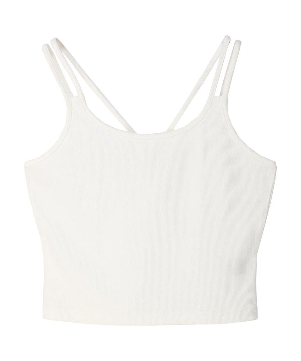 earth music&ecology クロップドキャミソール 