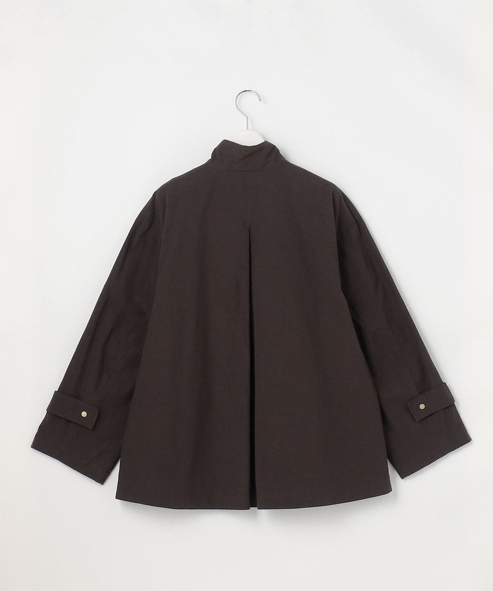 自由区 【カタログ掲載・春の必需品・オンオフ使える】コットンリネンウェザーライト コート 
