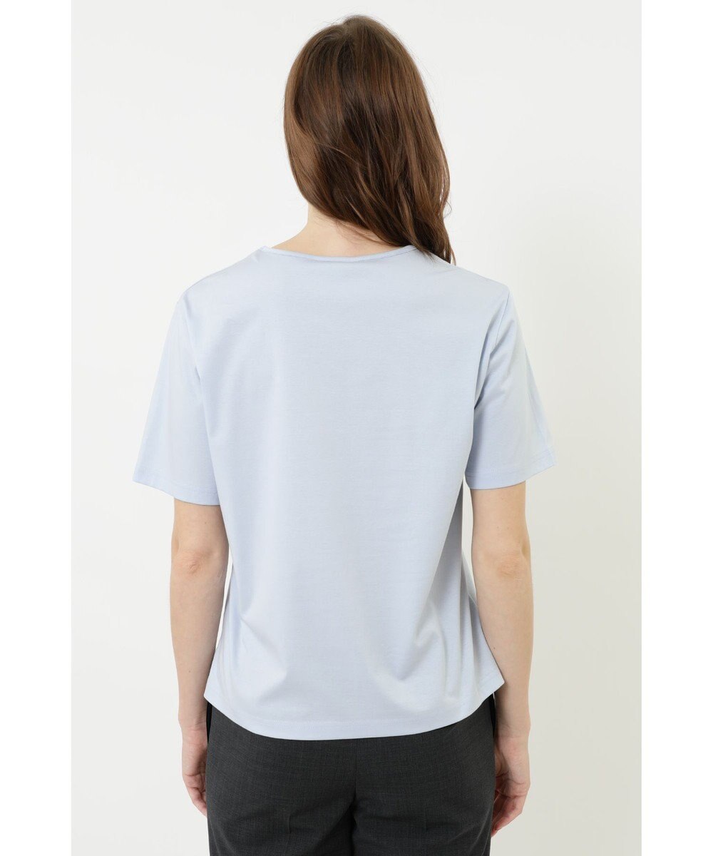 DAKS クールローレル丸首カットソー 