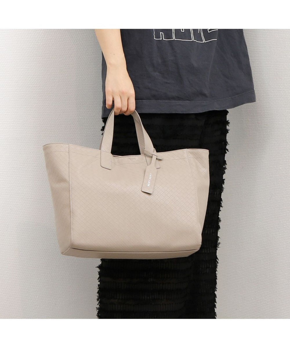 UNBILLION カシュカシュ cachecache / メッシュエンボスA4ショッパートート 