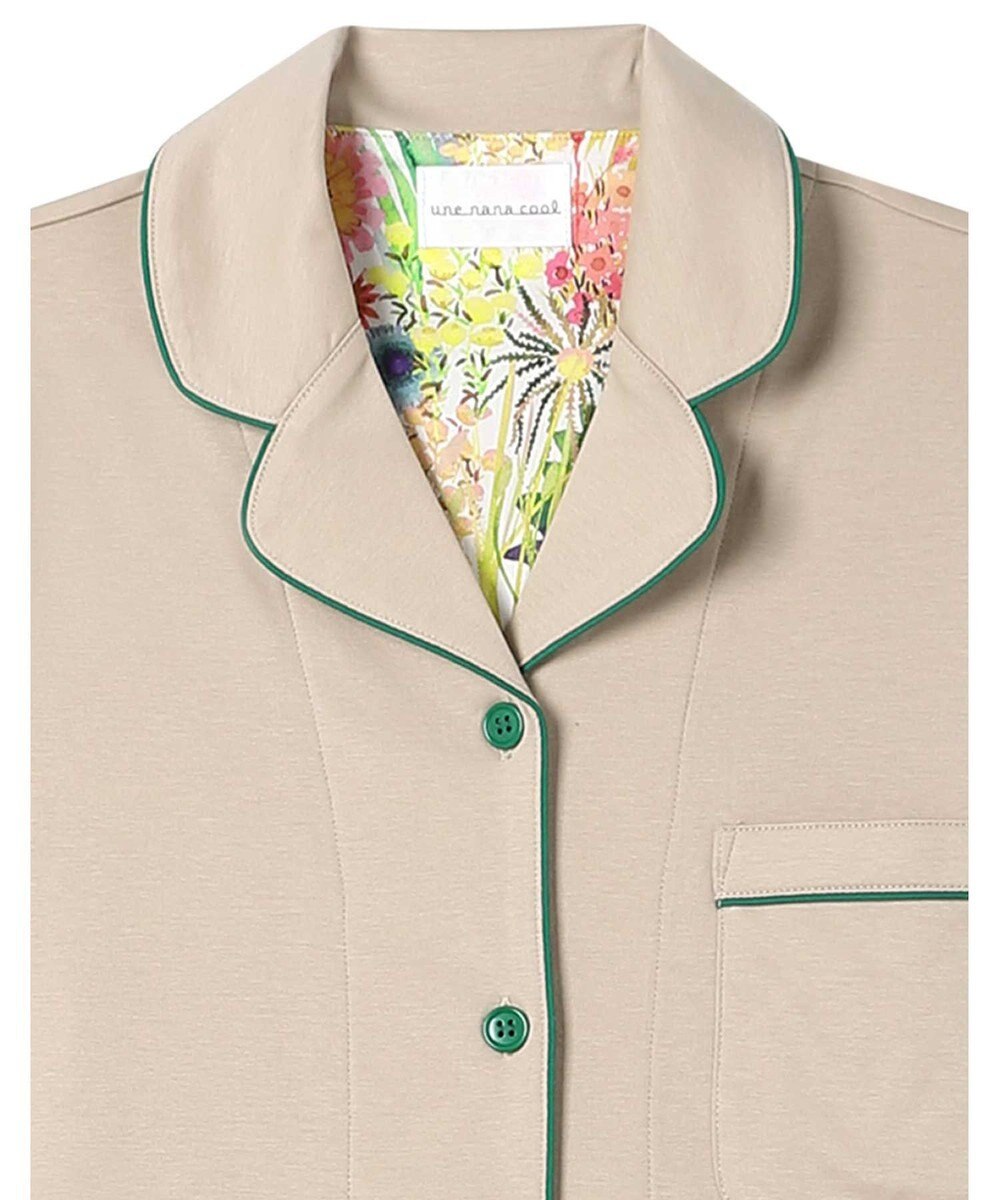 une nana cool 【綿100％】シルケットスムースパジャマ　MADE WITH LIBERTY FABRIC 