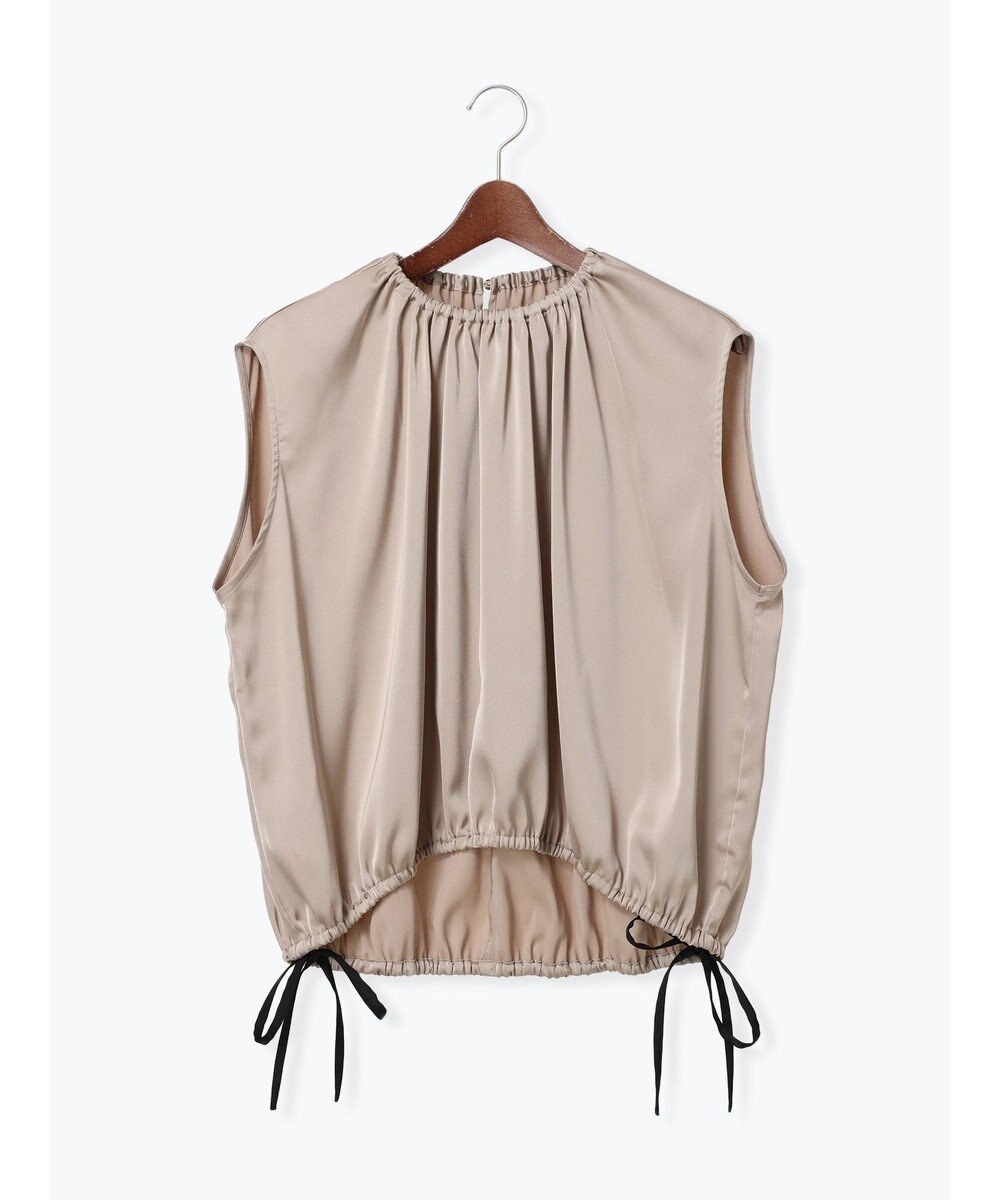 Te chichi サテンサイドリボンブラウス 