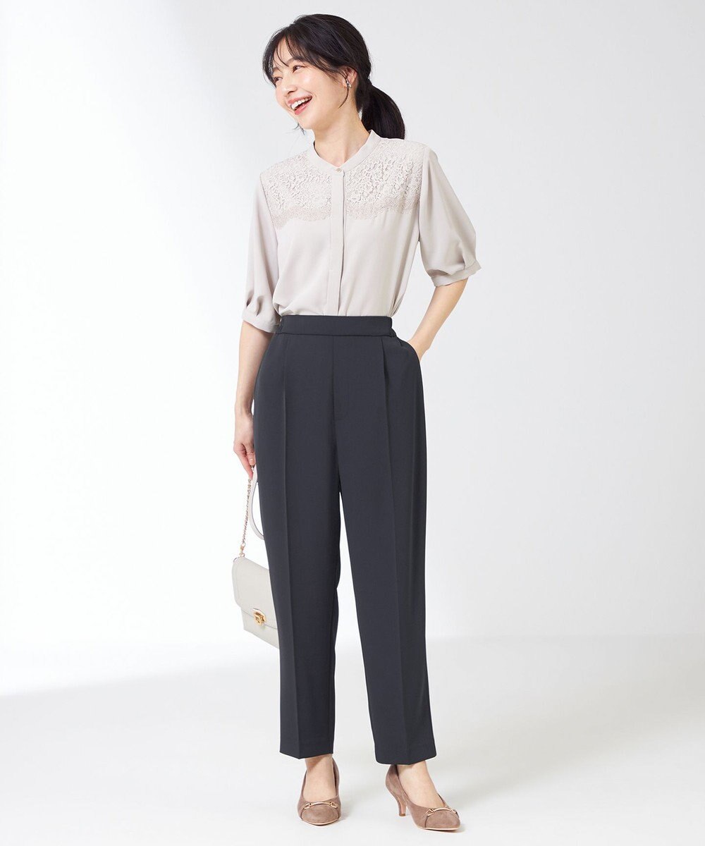 ANY SIS 【洗える】ヨークレース ブラウス 