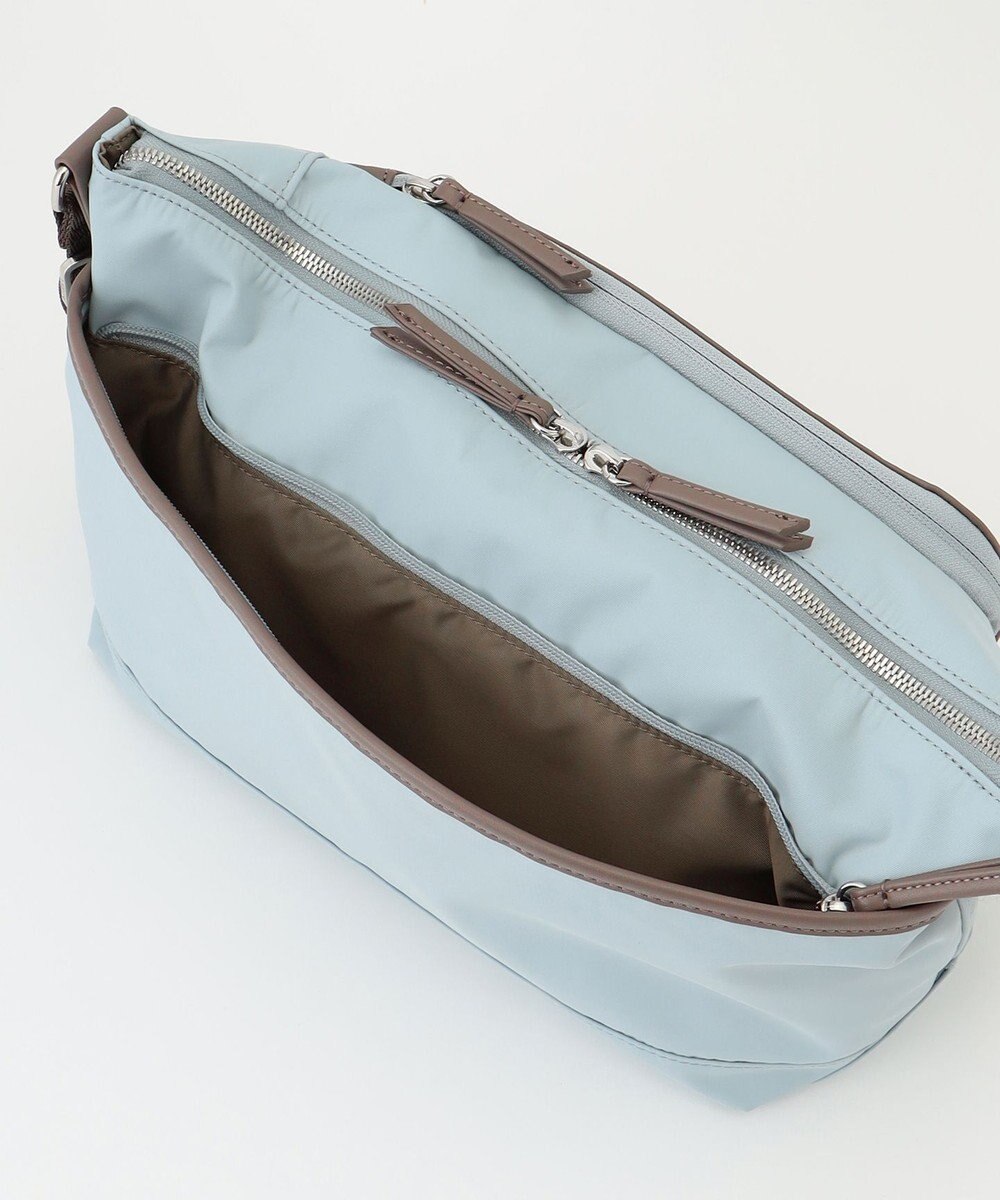 Y'SACCS ナイロン×リサイクルレザー　コンビマルチショルダー 