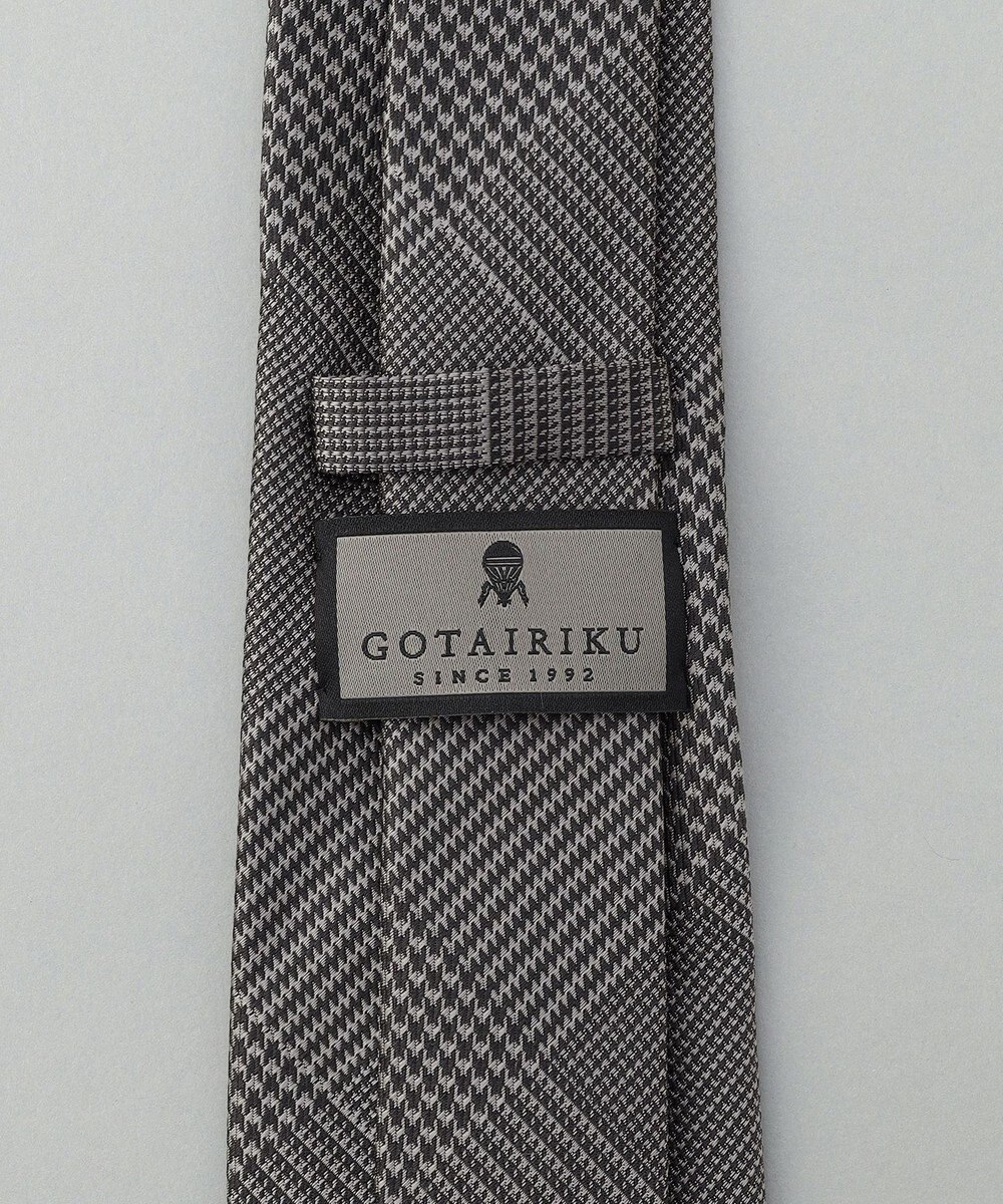 GOTAIRIKU GOTAIRIKU別注【日本製】シルク ネクタイ_チェック柄 
