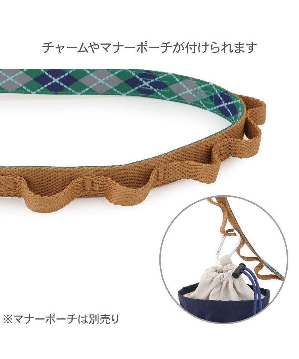 PET PARADISE ペットパラダイス チェック柄 リード ＳＭ 中型犬 