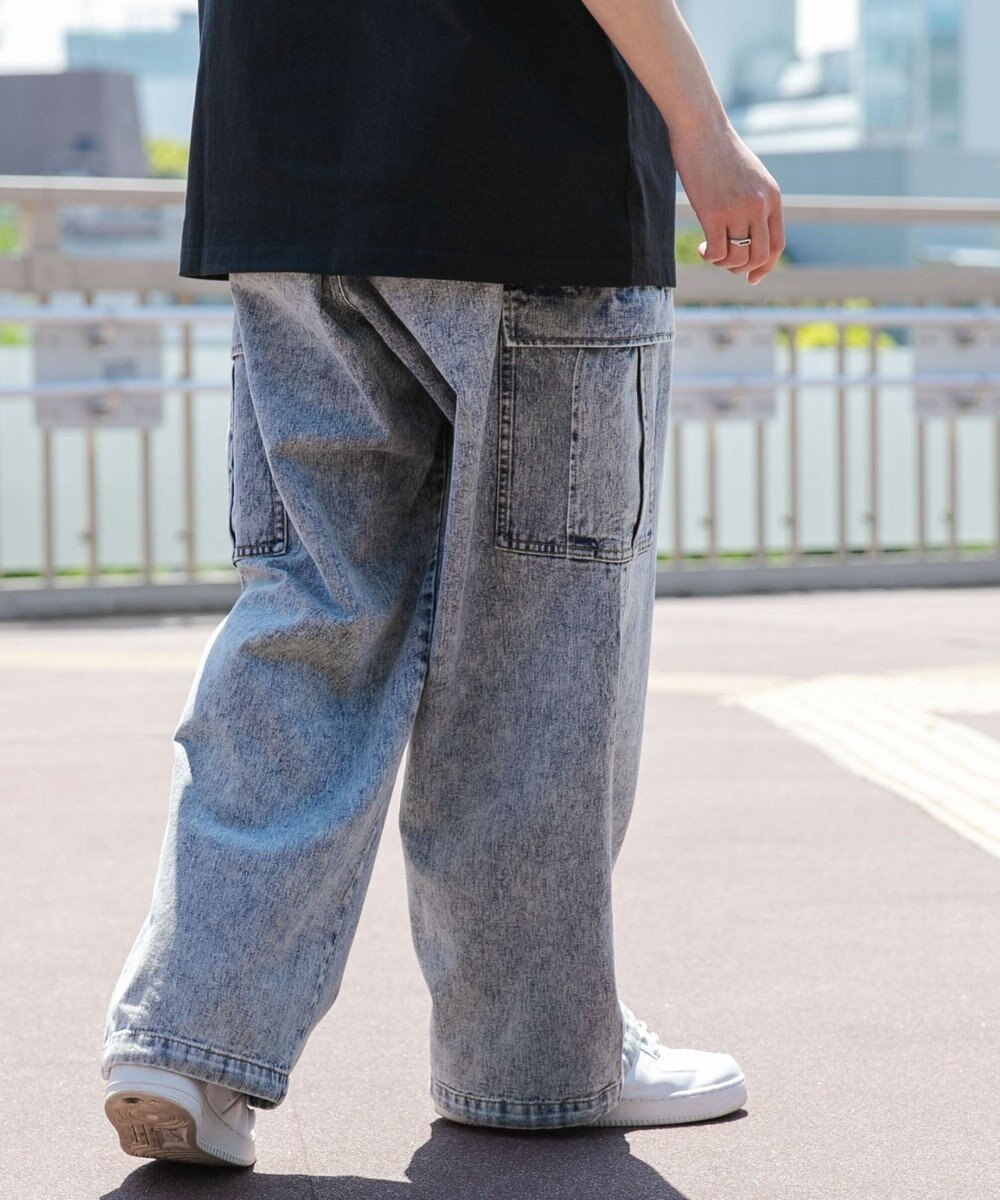 WEGO デニムカーゴパンツ 