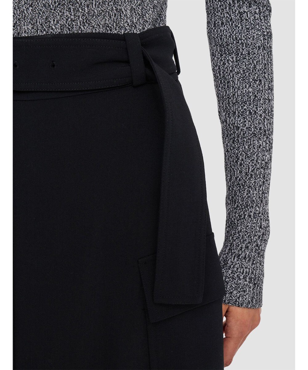 JOSEPH フルイドツイル　ユーティリティスカート 