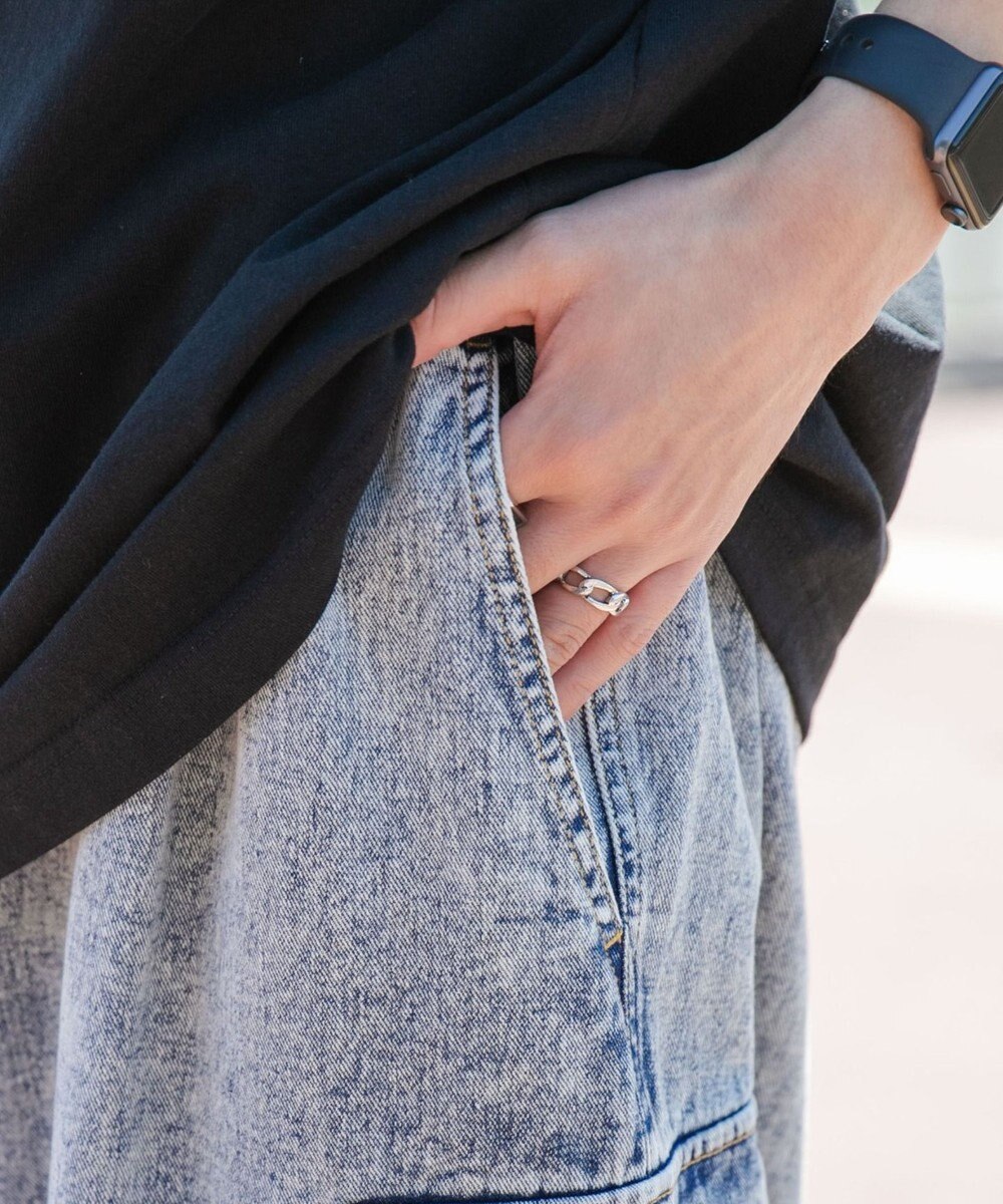 WEGO デニムカーゴパンツ 