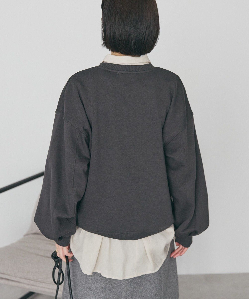 AMERICAN HOLIC フレンチロゴ裏起毛プルオーバー 