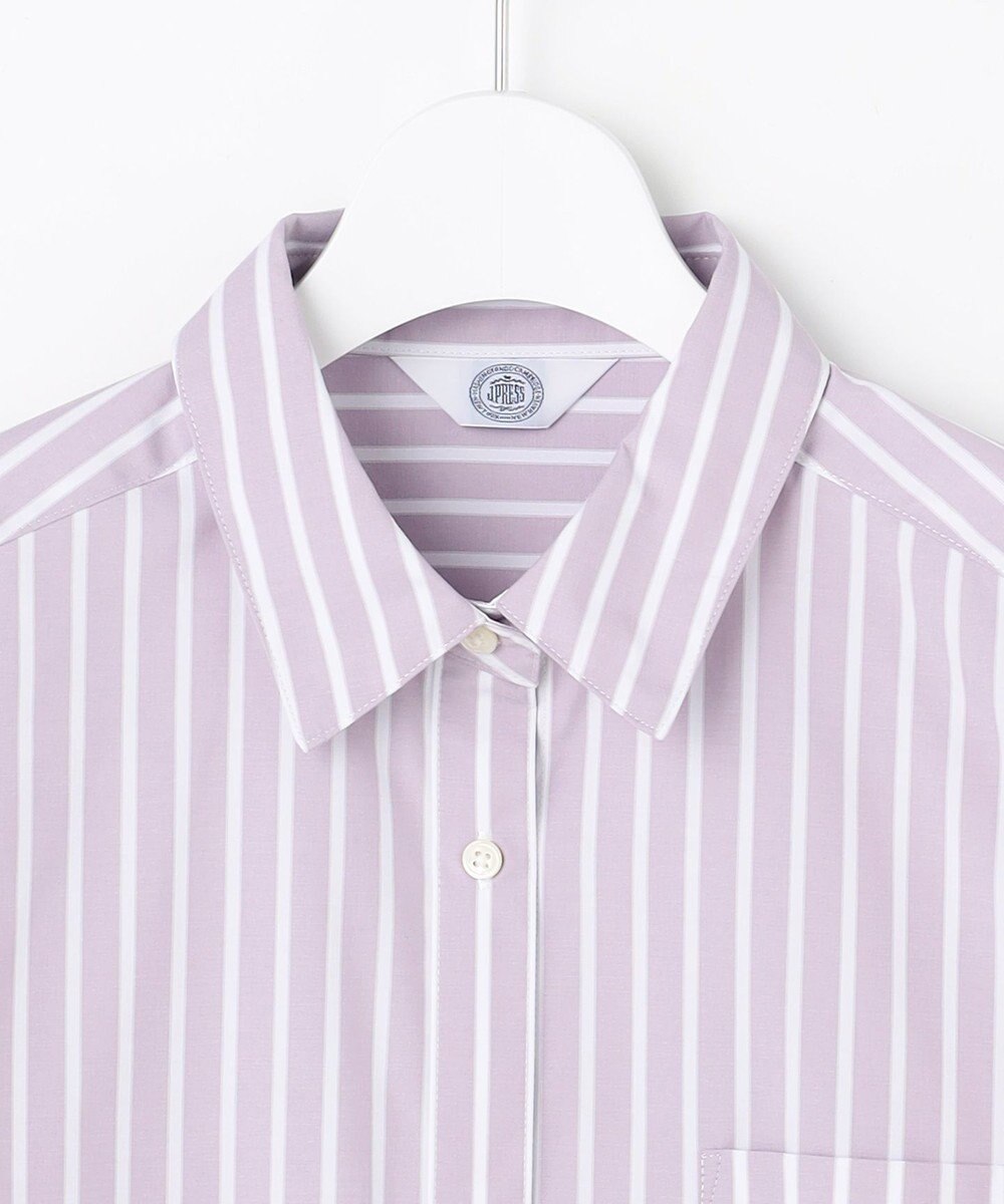 J.PRESS LADIES S エステネージュストライプ シャツ ブラウス 