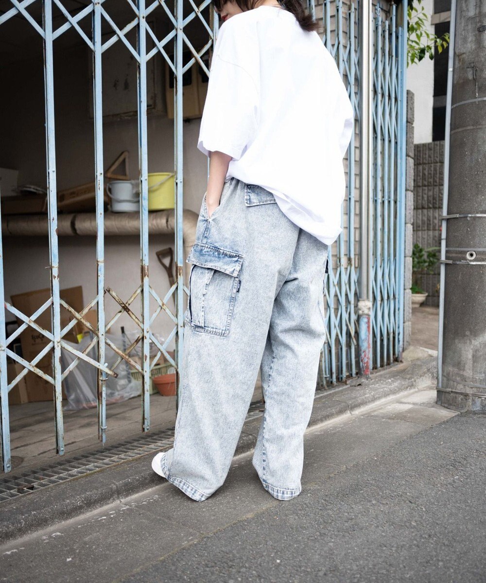 WEGO デニムカーゴパンツ 