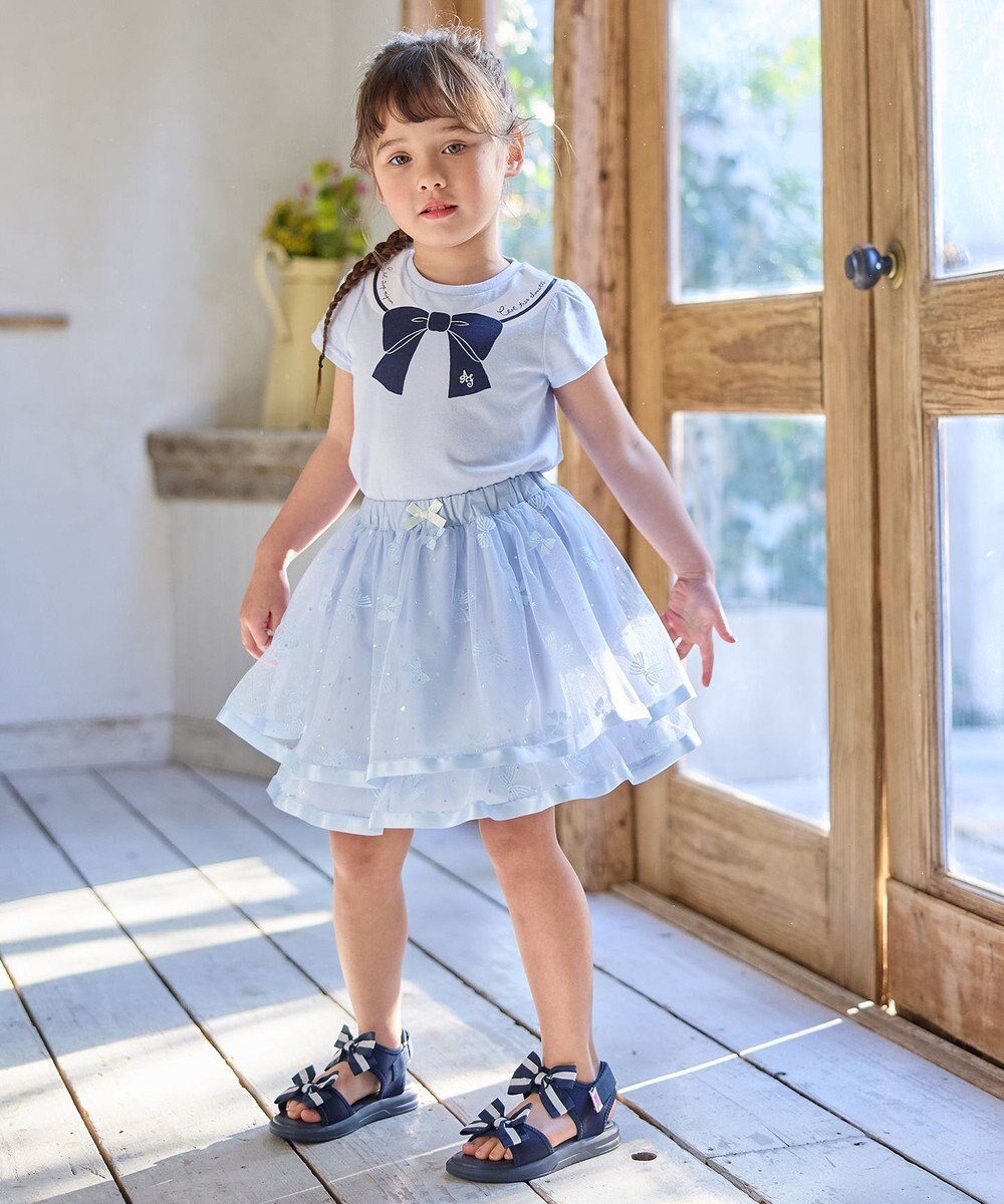 ANY KIDS 【WEB限定】7days プリント 半袖 Tシャツ 