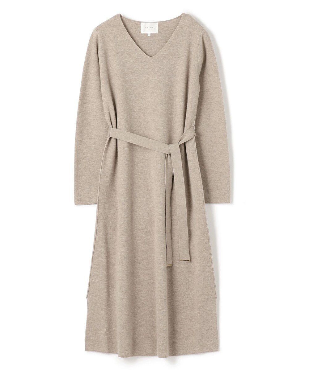 BEIGE， LISS / ニットワンピース 