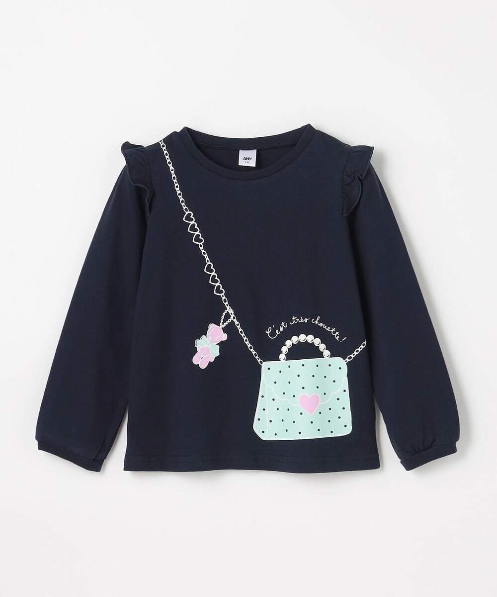 ANY KIDS 【WEB限定】7days プリント 長袖Tシャツ 