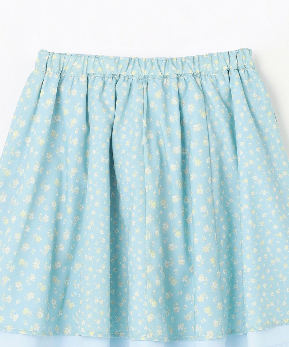 組曲 KIDS 【150-160㎝】フラワーパッチワークスカート 