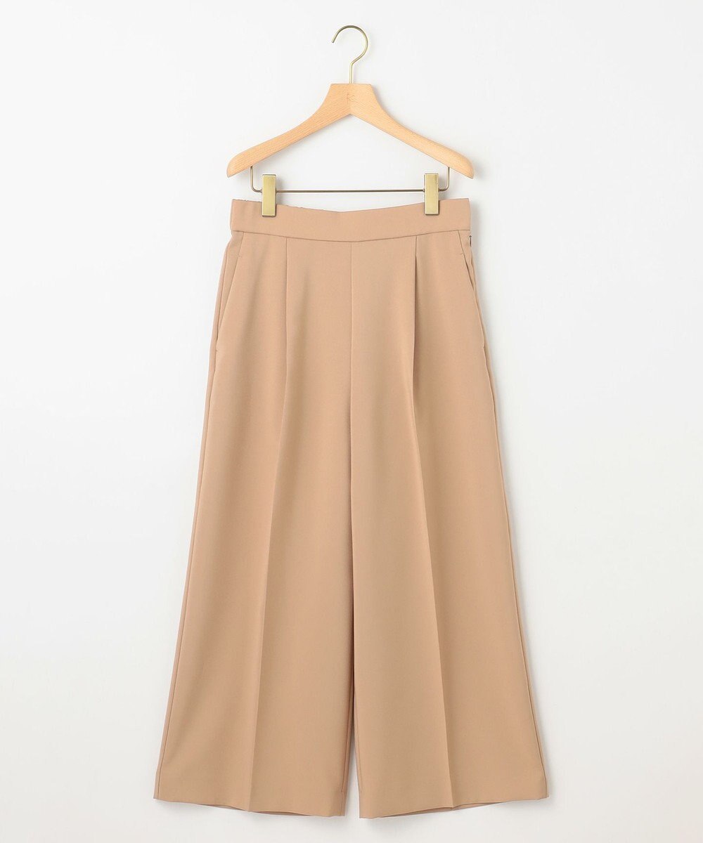 組曲 L 【ストレッチ・イージーケア】オシャクロス ガウチョパンツ 