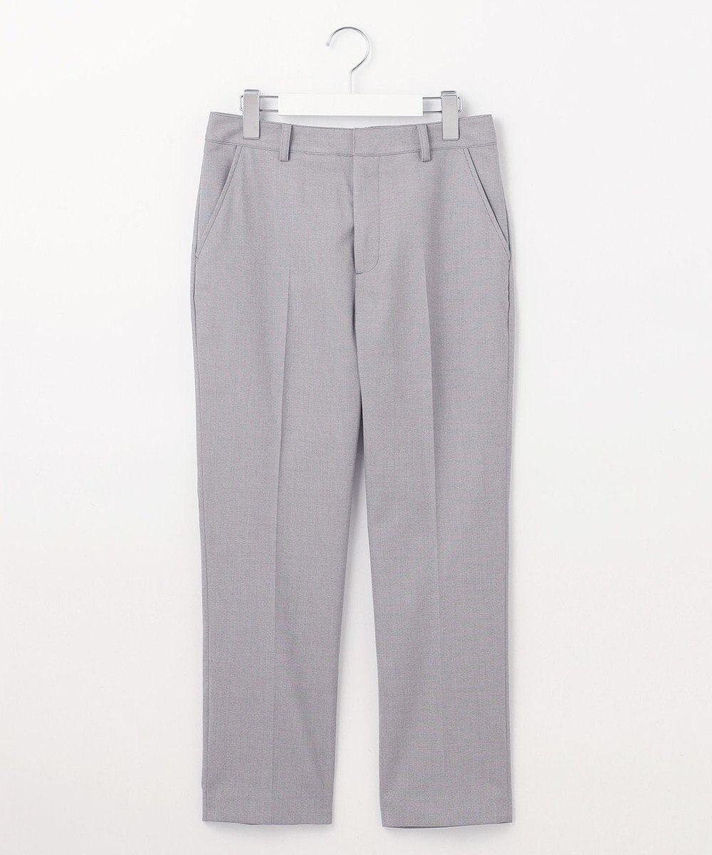 J.PRESS LADIES S 【洗える】シャークスキン テーパード パンツ 