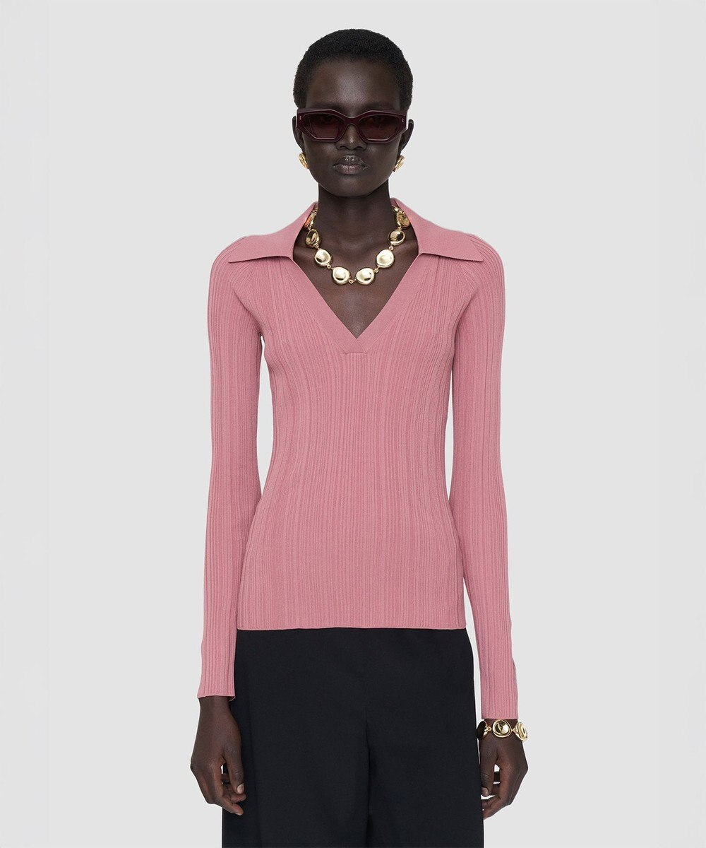 JOSEPH ニットプリッセ　ロングスリーブニット 