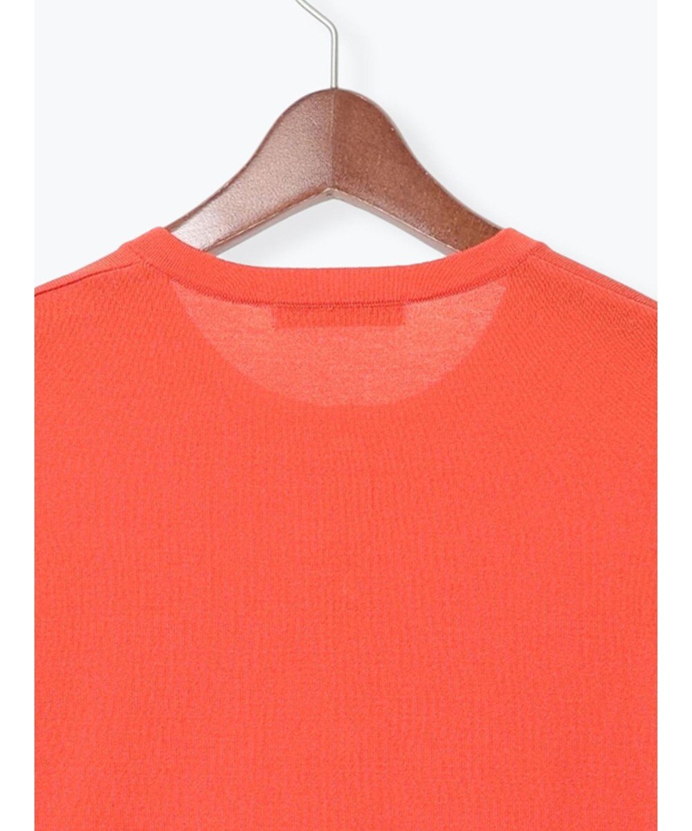 Te chichi 14G綿ポリクルーカーディガン 