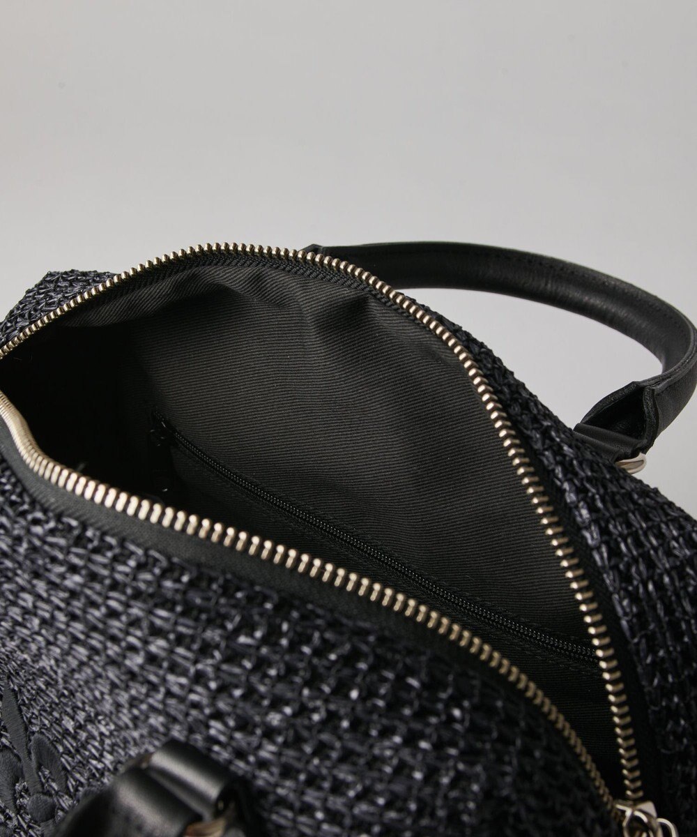 russet ナイロンラフィアミニボストンバッグ(CE-1715) 