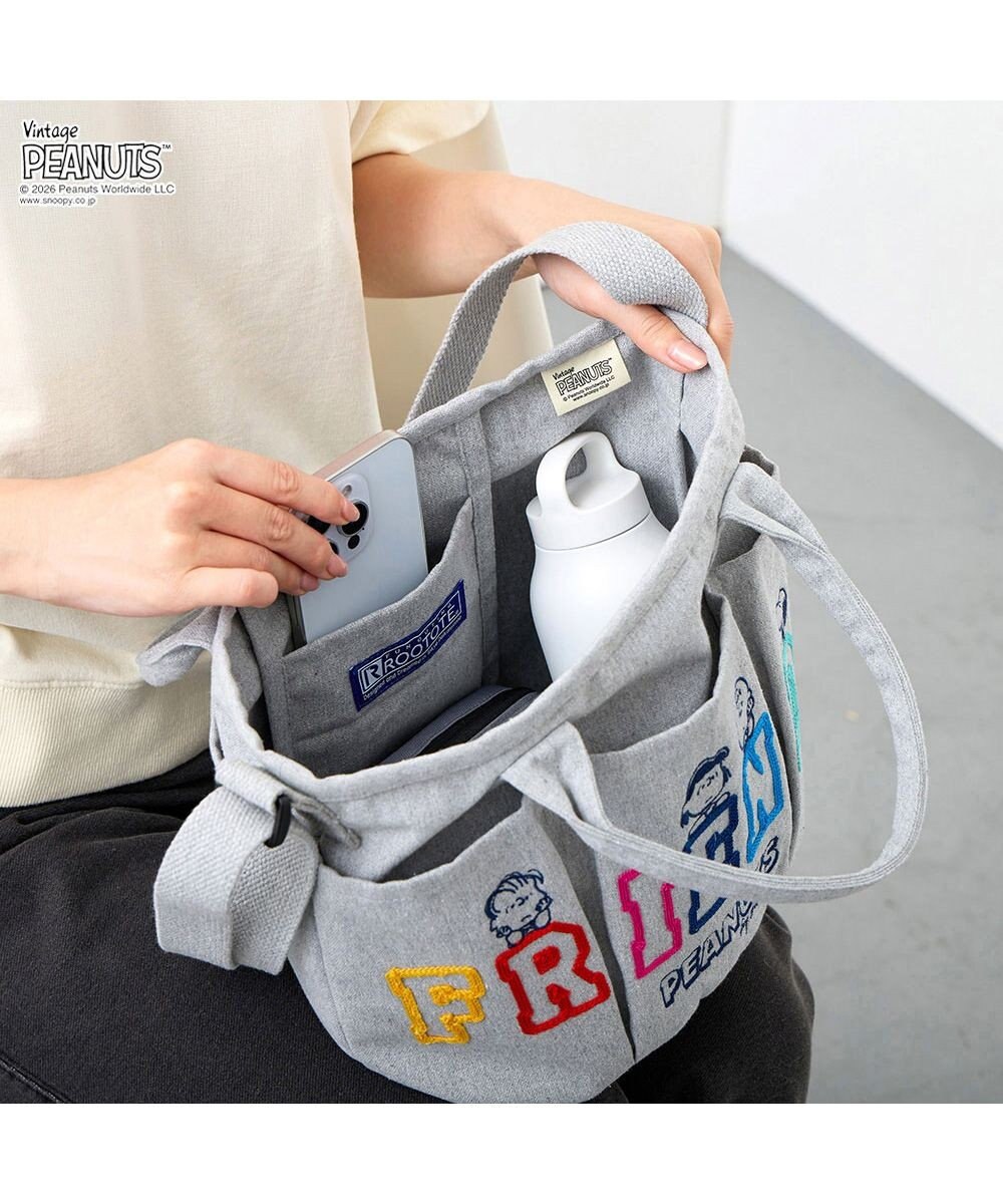 ROOTOTE 8502【ルートート】スヌーピー IP.デリ.ポケッツ.ピーナッツ-1C 