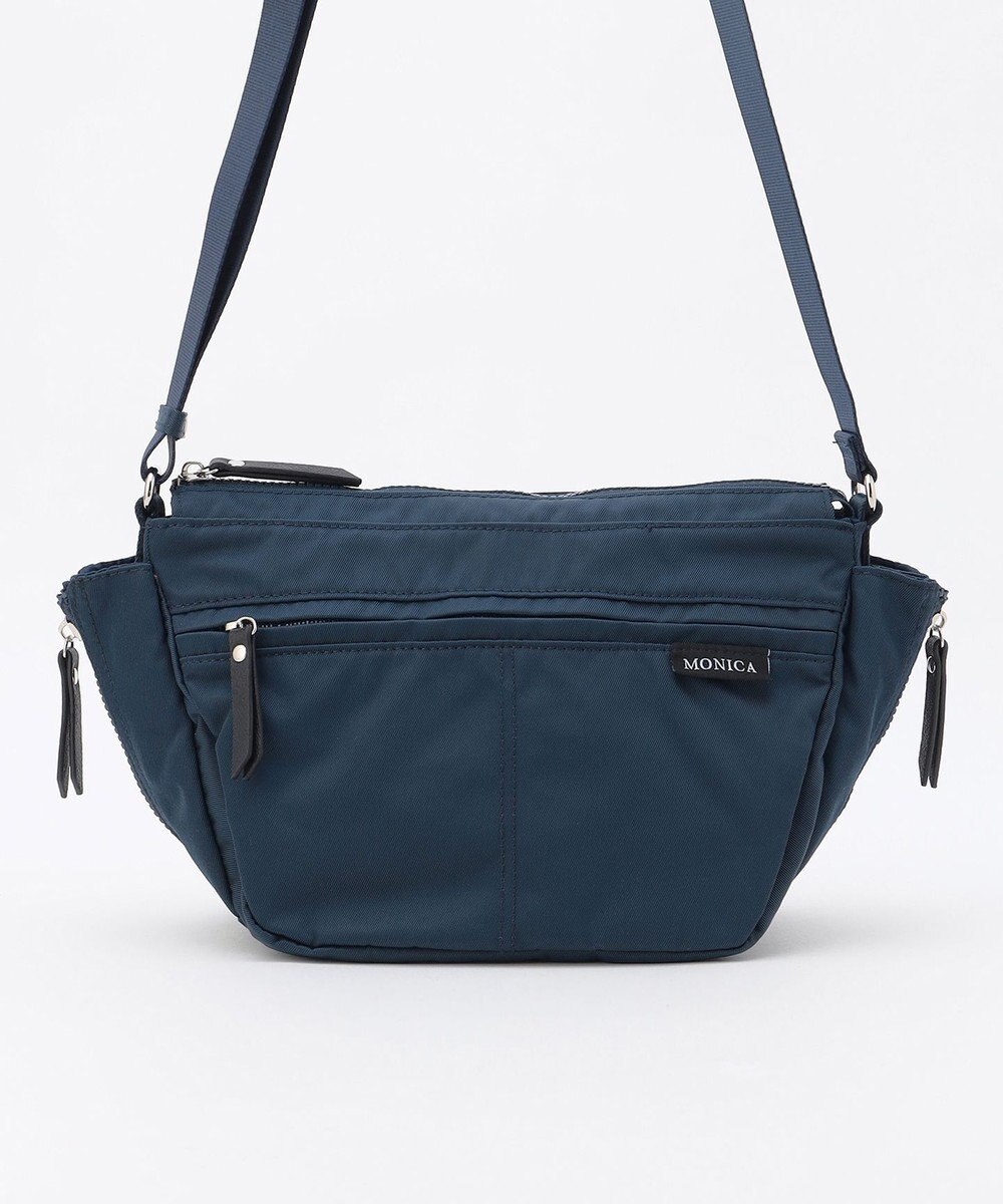 LA BAGAGERIE 【MONICA】サイドジップミニショルダーバッグ 