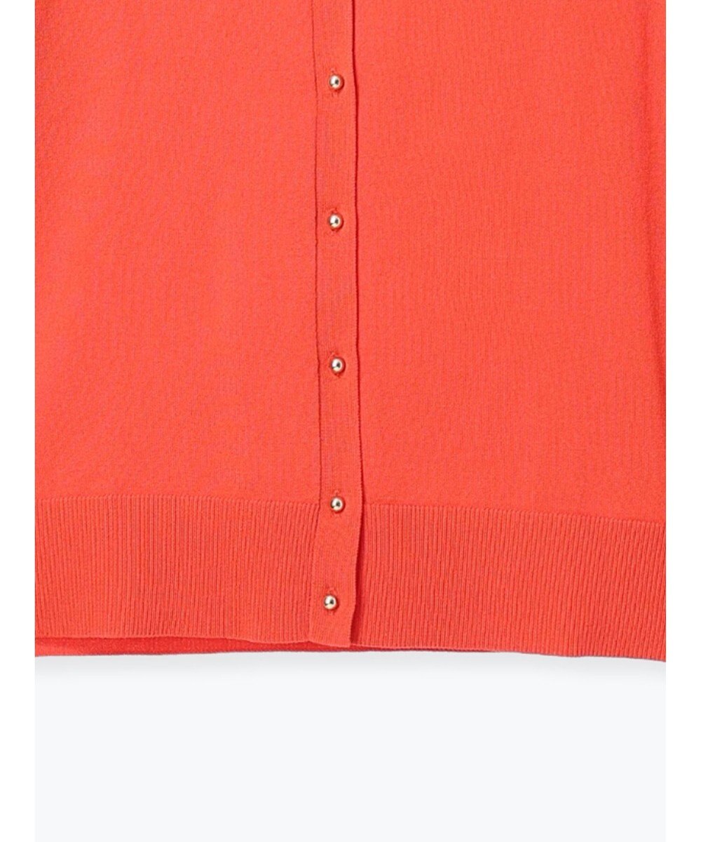 Te chichi 14G綿ポリクルーカーディガン 