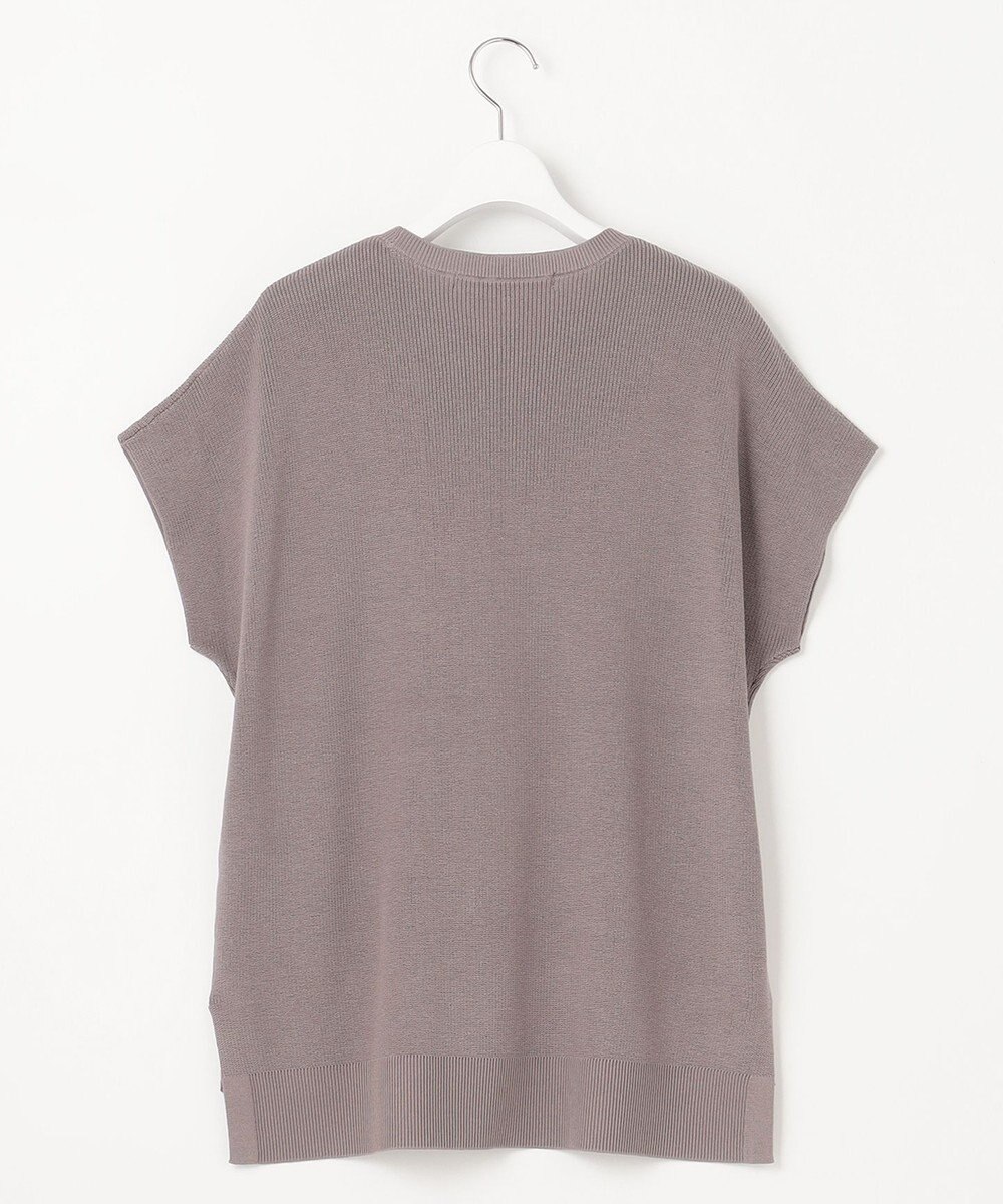 自由区 【WEB限定・洗える・XSサイズあり】ハイツイストコットンアセテート畦編み ニット 