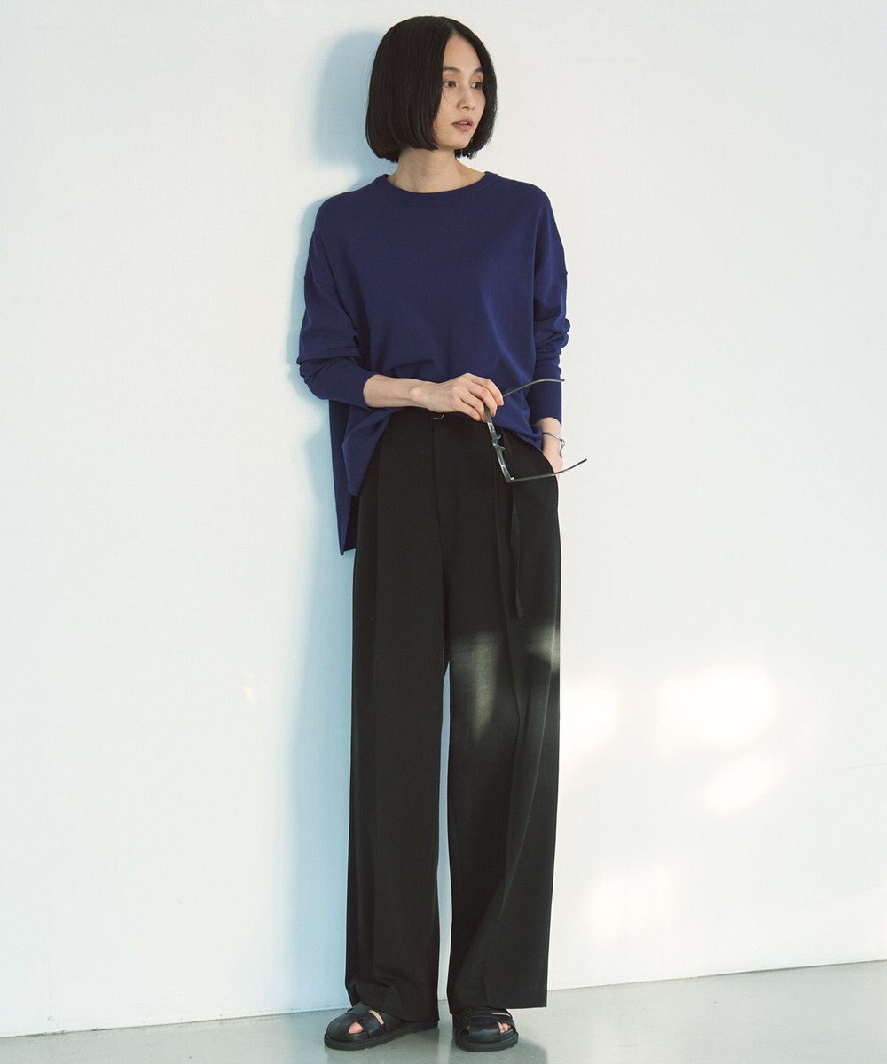 UNFILO マイビューティ クルーネック ニット 